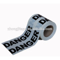 Caution and Danger printing pe barrier tape